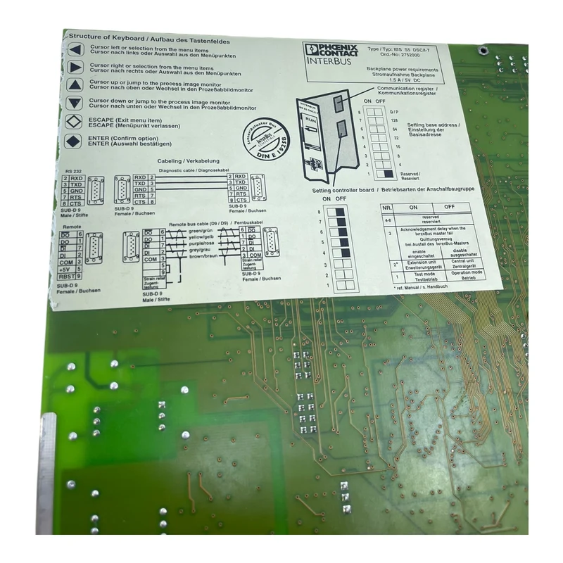 Phoenix Contact Interbus Modul IBS S5 DSC/I-T 2752000 Interbus Modul Industrie