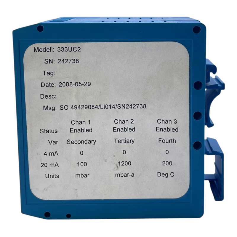Rosemount Signal Converter HART TRI-LOOP 333UC2 Signal Converter von Rosemount