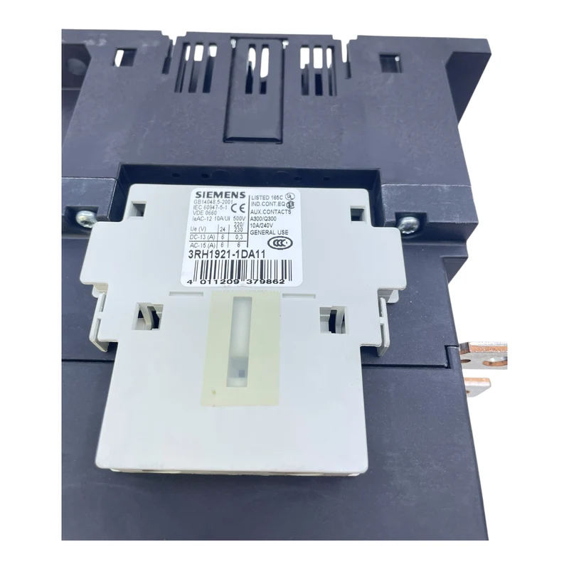 Siemens Schütz 220-240V 3RT1055-6AP36 Hilfsschalter 3RH1921-1DA11 Industrie