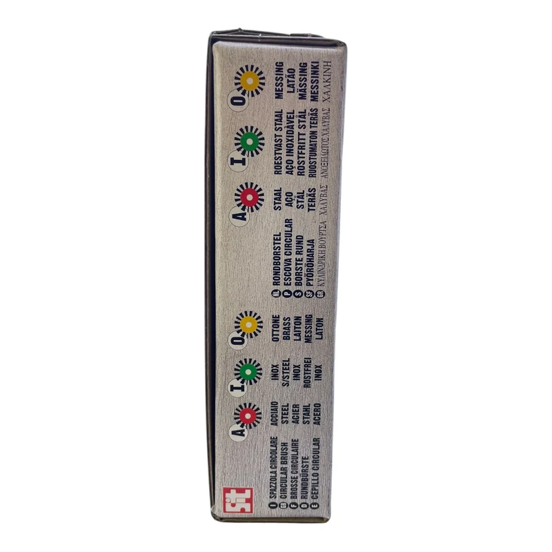 Sit Bürste 4153 Rundbürste Ø150x27mm Messingdraht 0,30 mm Rundbürste von Sit