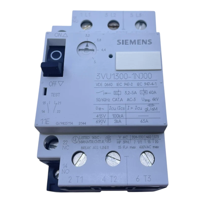 Siemens Leistungsschalter Schalter 3VU1300-1NJ00 Leistungsschalter Siemens