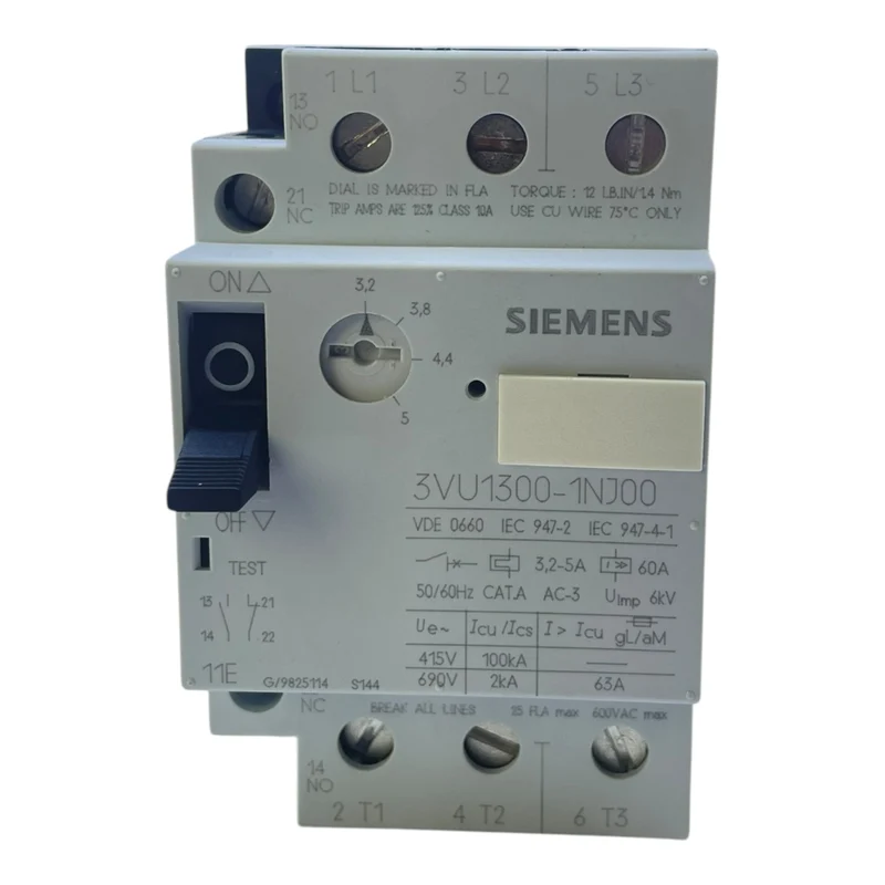 Siemens Leistungsschalter Schalter 3VU1300-1NJ00 Leistungsschalter Siemens