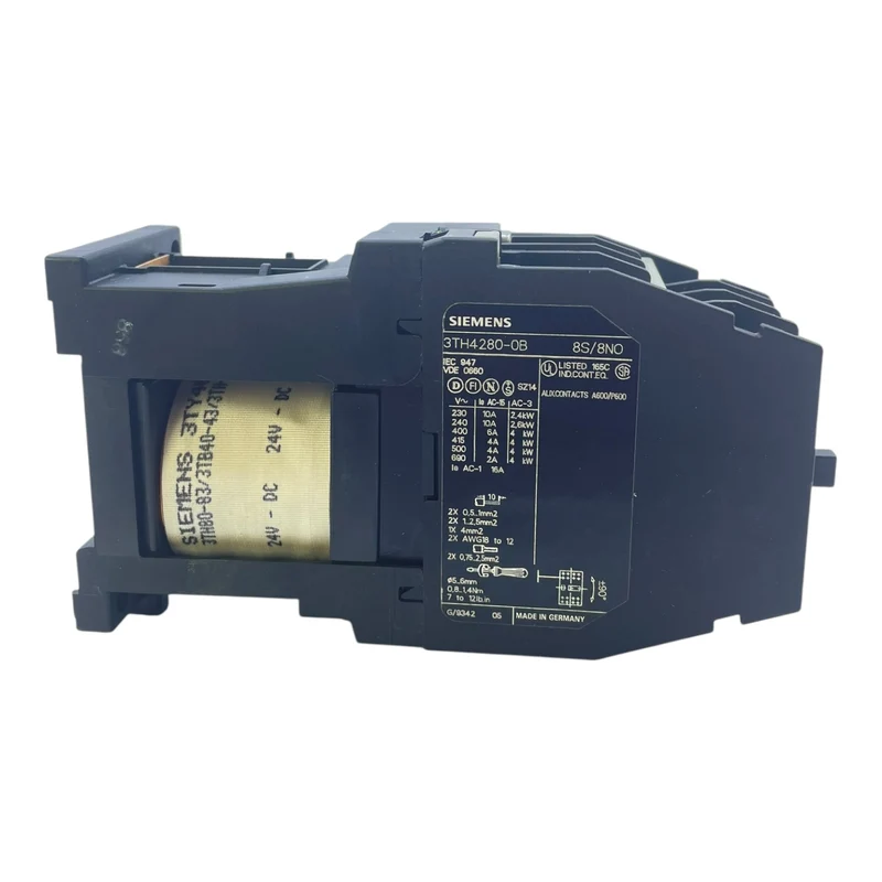 Siemens Hilfsschütz 24V 3TH4280-0B Hilfsschütz von Siemens Für die Industrie