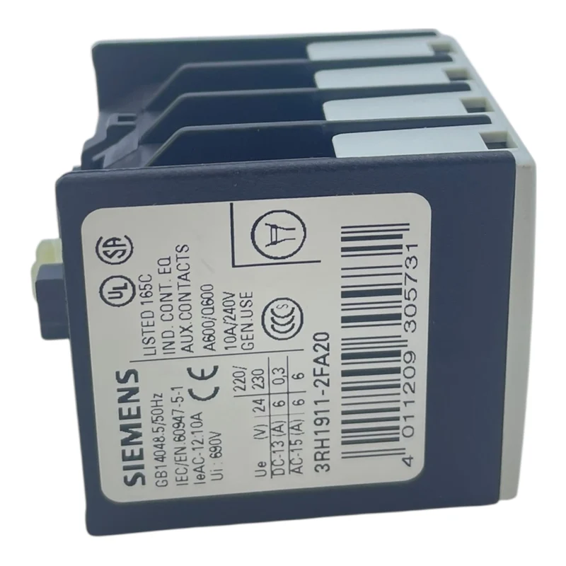 Siemens Hilfsschalterblock 3RH1911-2FA20 Hilfsschalterblock von Siemens