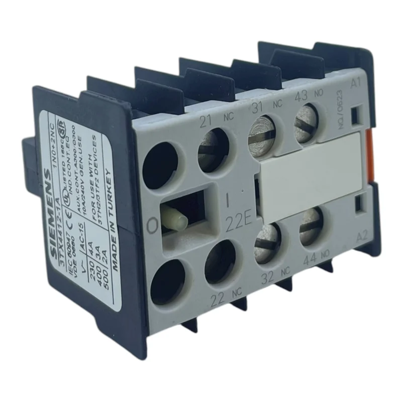 Siemens Hilfsschalterblock 3TX4412-1A Hilfsschalterblock von Siemens Industrie