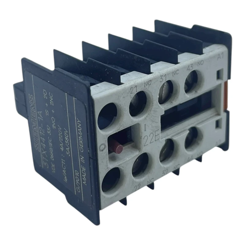 Siemens Hilfsschalterblock 3TX4412-1A Hilfsschalterblock von Siemens Industrie