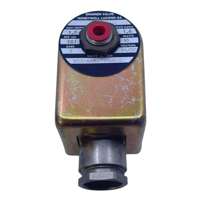 Honeywell Lucifer Skinner Valve V53-AARA-1100D Magnetventil 24V DC 7 bar 1,6 mm