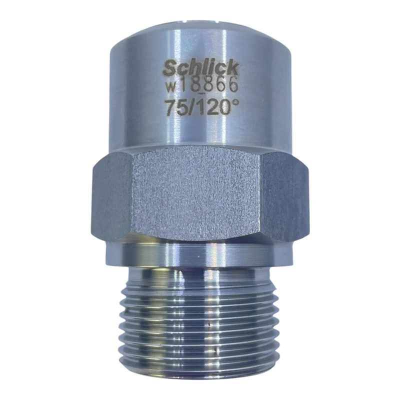 Schlick Zerstäuberdüse W18866 75/120° Druckdüse Industrie Düse Sprühdüse