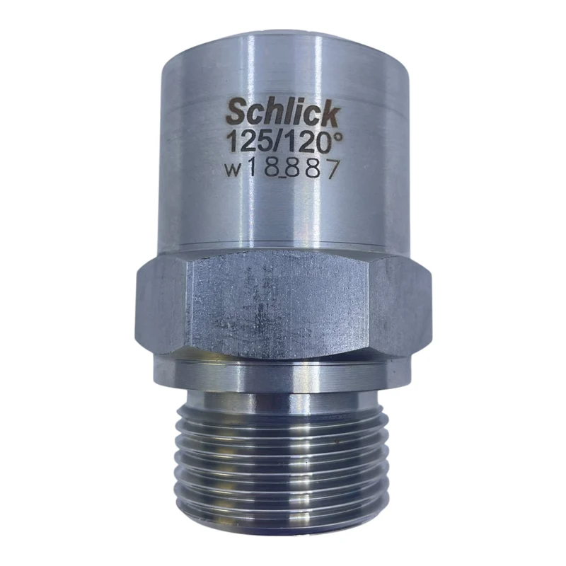 Schlick Zerstäuberdüse W18887 125/120° Industrie Sprühdüse aus Edelstahl