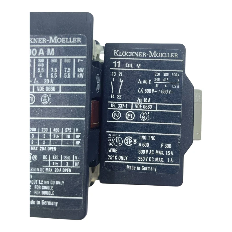 Klöckner Moeller Leistungsschütz 220V DIL00AM Leistungsschütz Klöckner Moeller