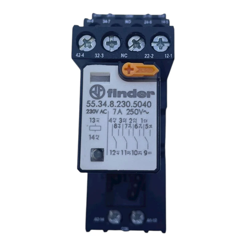 Finder Steckrelais mit Sockel 55.34.8.230.5040 Steckrelais mit Sockel Finder