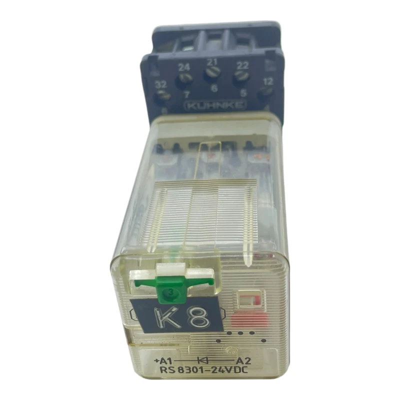 Kuhnke Sockelrelais mit Sockel RS8301 24VDC Sockelrelais von Kuhnke Industrie