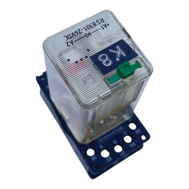 Kuhnke Sockelrelais mit Sockel RS8301 24VDC Sockelrelais von Kuhnke Industrie