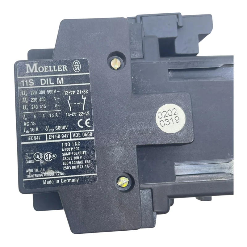 Moeller Leistungsschütz DIL00AM-G 24V Leistungsschütz von Moeller für Industrie
