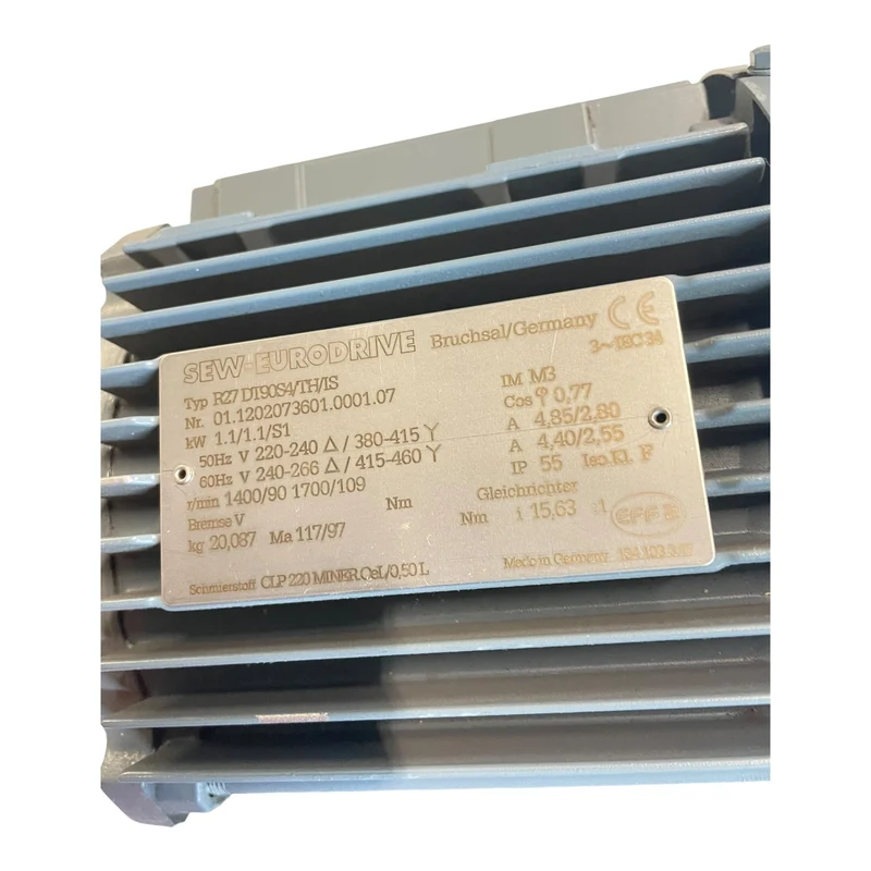 SEW Getriebemotor 1,1kW R27DT90S4/TH/IS Getriebemotor für den Industrie Bereich