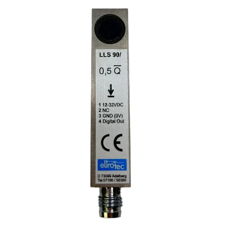 Eltrotec LLS90/0,5Q Laser 12-32VDC NC GND (0V) Digital Out Eltrotec VE:2