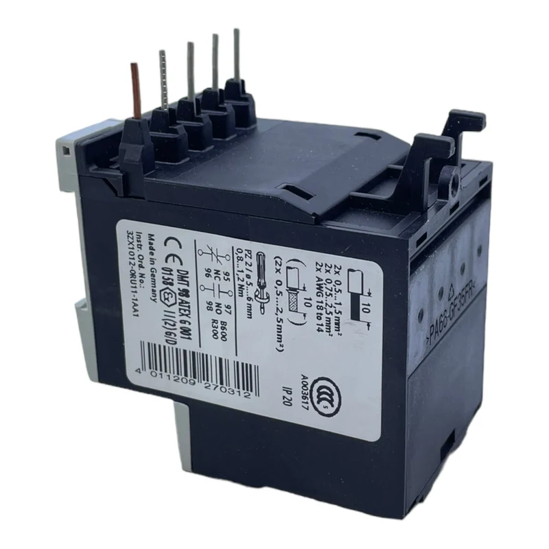 Siemens 3RU1116-0KB0 Überlastrelais 0,9…1,25A 6,6 W 6 kV 3-polig 690V bei AC-3