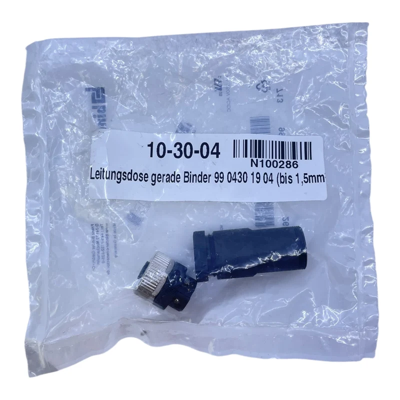 Binder M12 Kabeldose 9904301904 Kabeldose für den Industriellen Nutzen