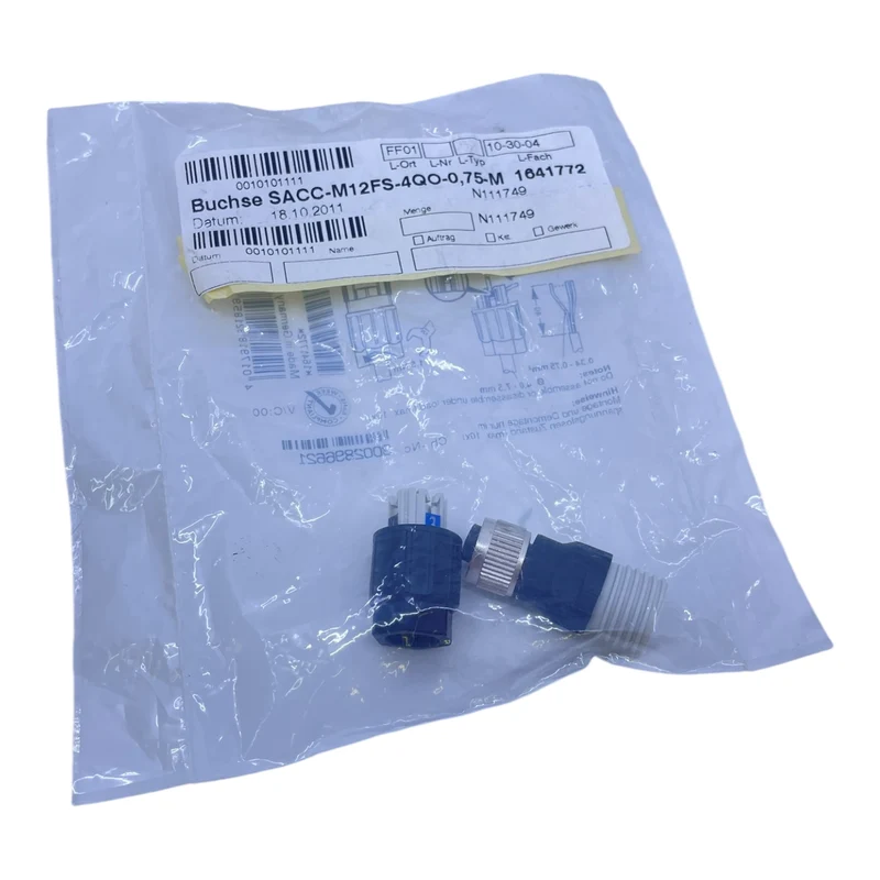 Phoenix Contact Sensor-/Aktor-Steckverbinder SACC-M12FS-4QO-0.75-M VE:2stk