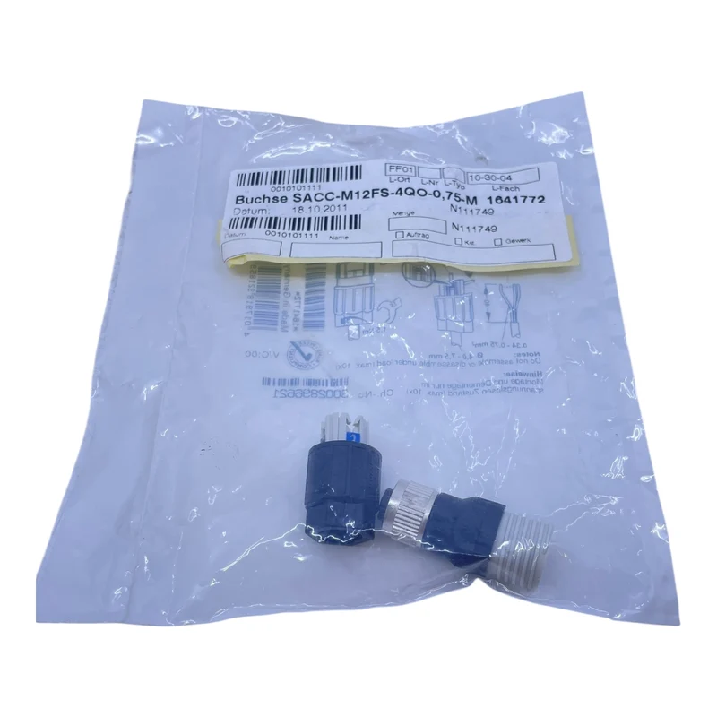 Phoenix Contact Sensor-/Aktor-Steckverbinder SACC-M12FS-4QO-0.75-M VE:2stk
