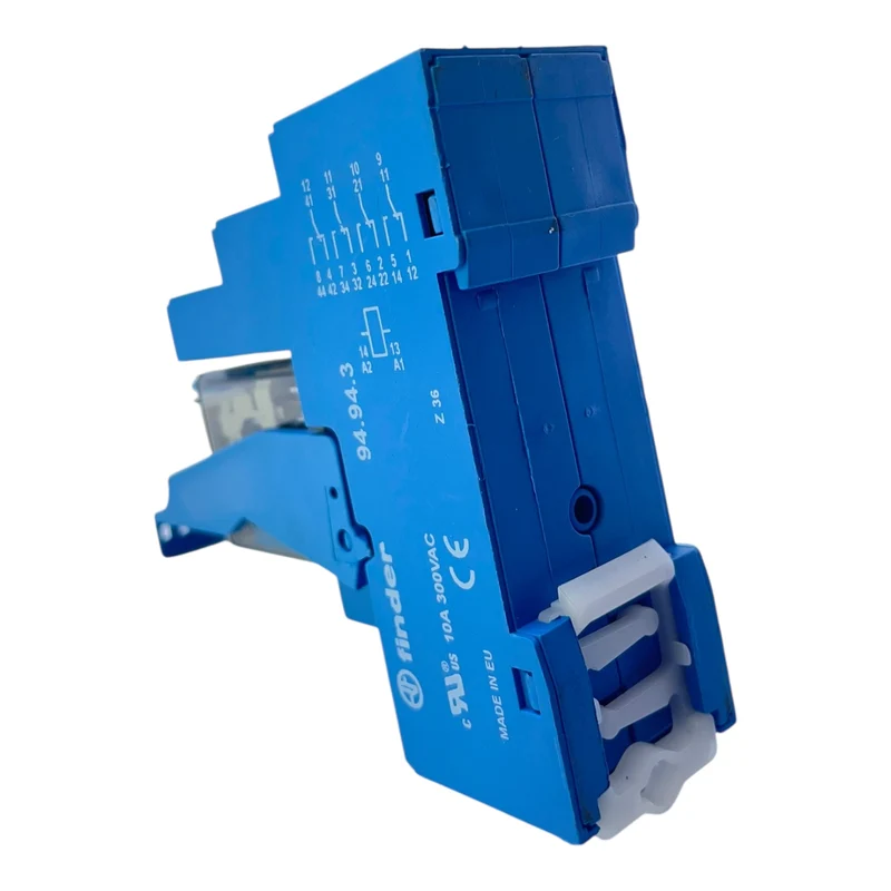 Finder Steckrelais mit Sockel 24V 55.34.8.230.0040 für den Industriellen Nutzen