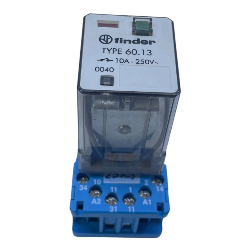 Finder Steckrelais mit Sockel 60.13 Steckrelais für die Industrie geeignet