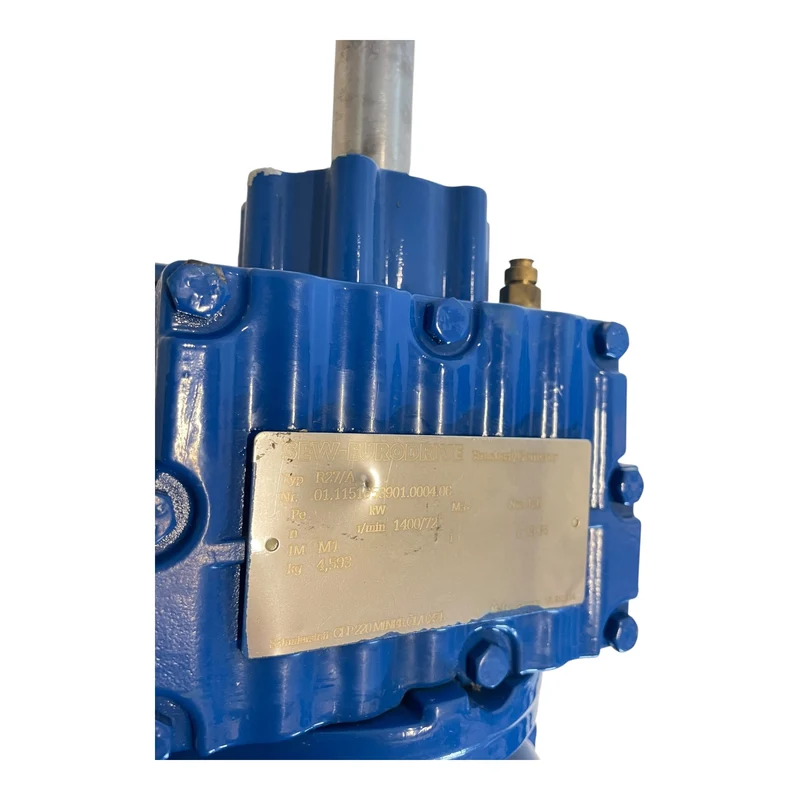 Kaiser 0,37kW Getriebemotor Kaiser Motor GDNK80B/6Rs mit SEW R27/A Getriebe