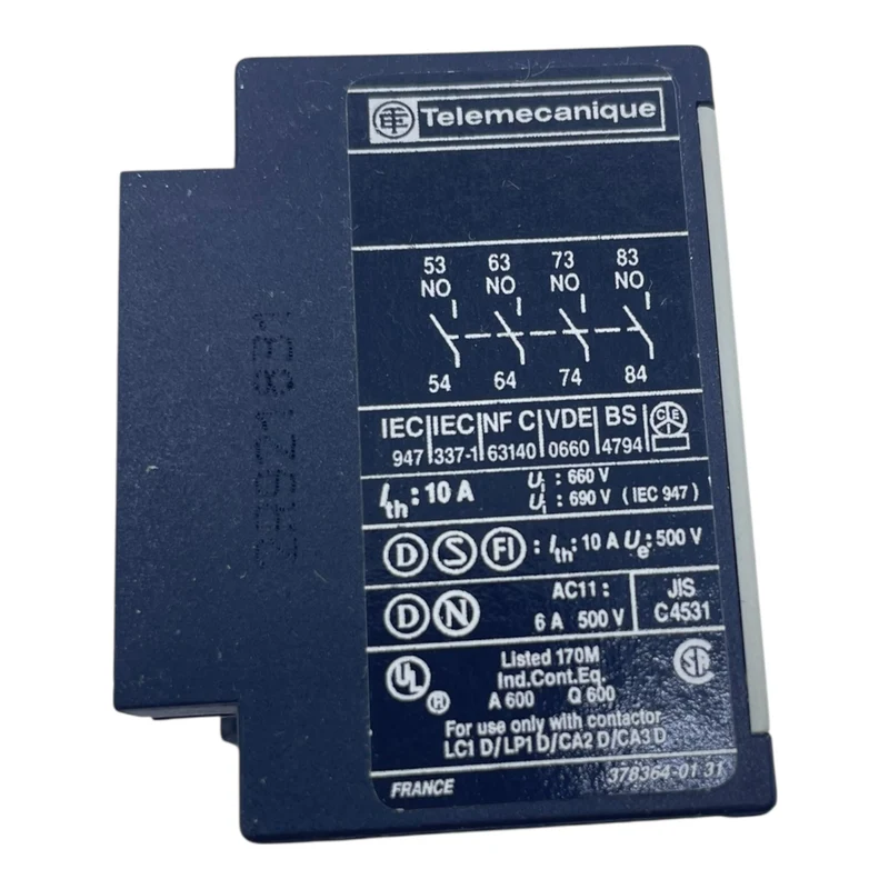 Telemecanique Hilfsschalter LA1DN40 VE:3stk Hilfsschalter für die Industrie