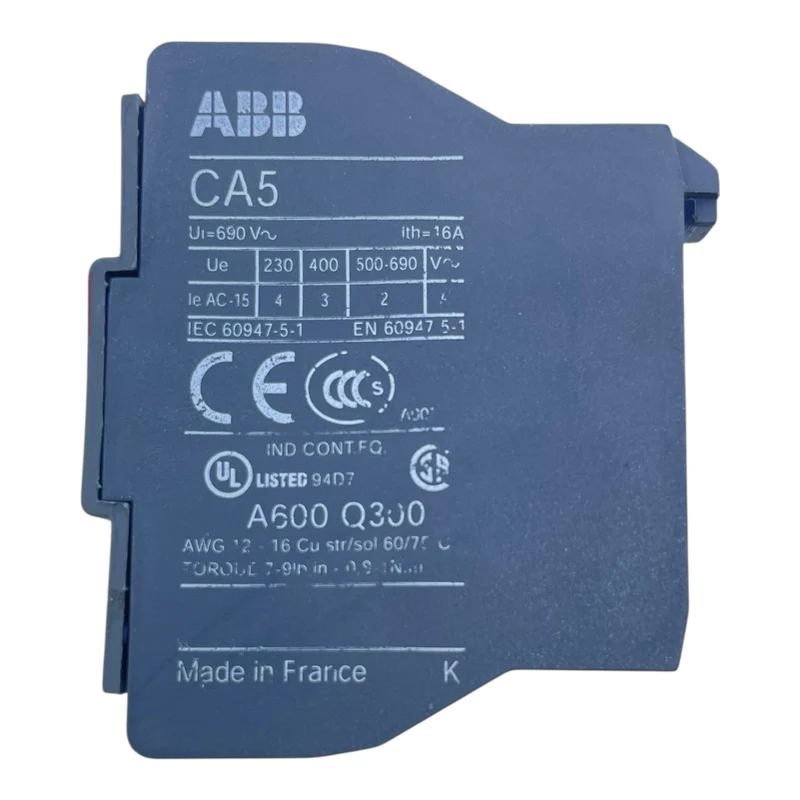 ABB Hilfsschalterblock CA5-40E VE:2stk Hilfsschalterblock für die Industrie