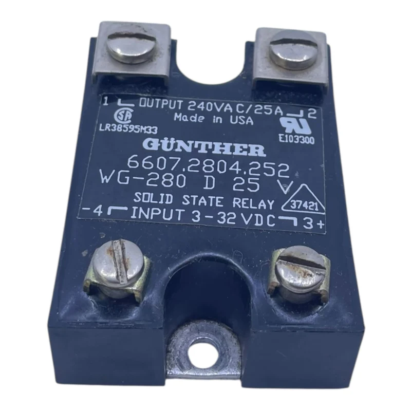 Günther Halbleiterrelais WG-280 D25 240VAC 25A für den Industriellen Nutzen