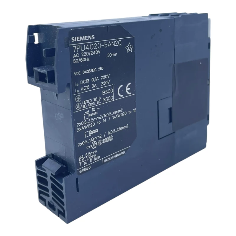 Siemens Zeitrelais Relais 7PU4020-5AN20 Relais für den Industriellen Einsatz