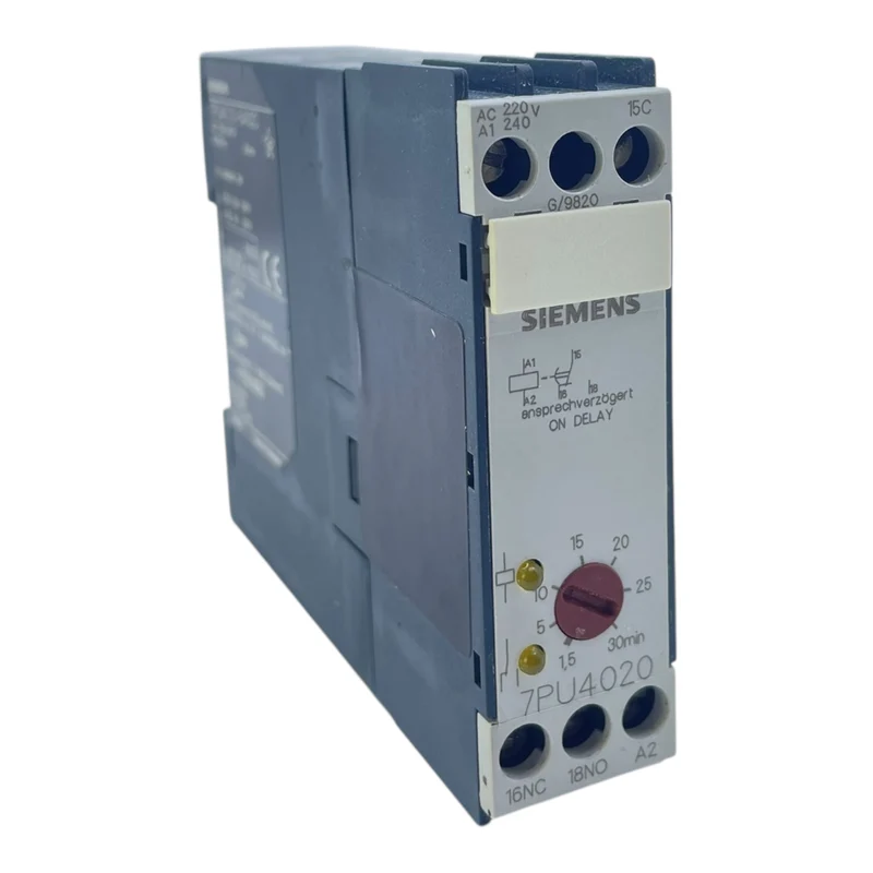 Siemens Zeitrelais Relais 7PU4020-5AN20 Relais für den Industriellen Einsatz