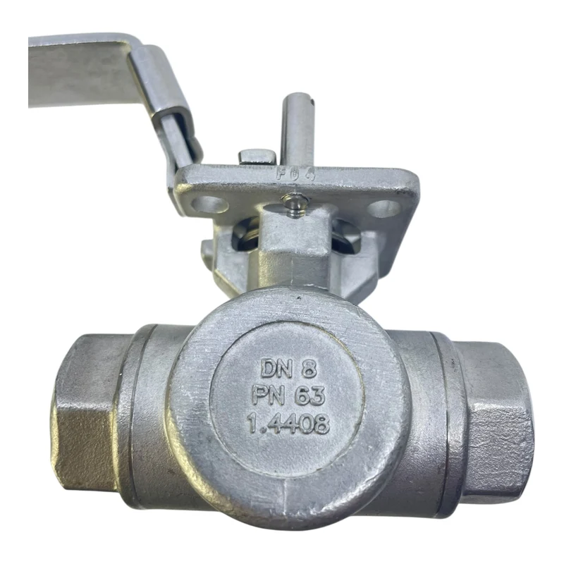 Absperrventil DN8 PN63 1.4408 für industriellen Einsatz Absperrventil
