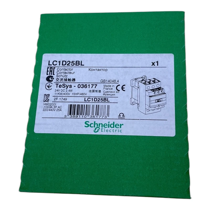 Schneider Electric LC1D25BL Leistungsschütz für den industriellen Einsatz Schütz