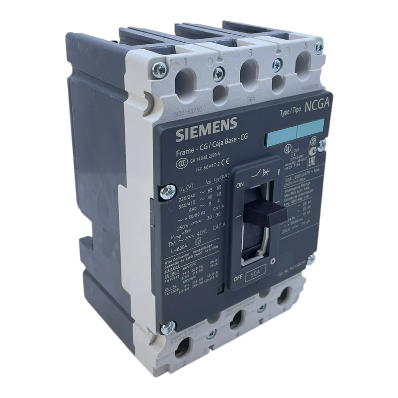 Siemens NCX3B050 Leistungsschalter für industriellen Einsatz Leistungsschalter