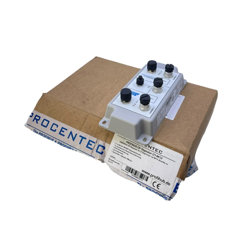 Procentec D1-M12 Profibus DP Repeater für den industriellen Einsatz - Repeater
