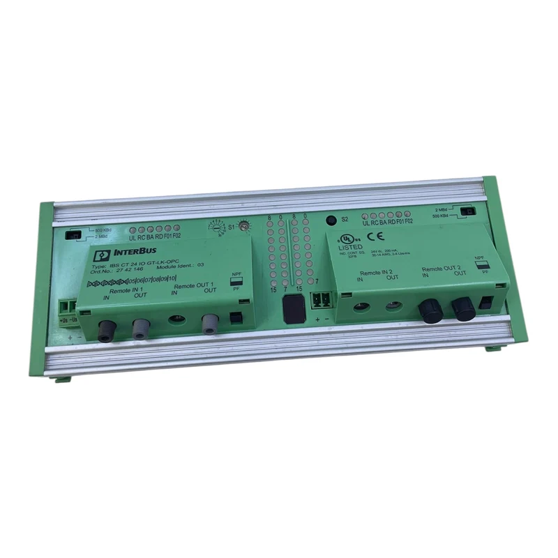 Pepperl+Fuchs 2742146 Interbus Modul IBSCT24IOGT-LK-OPC industrieller Einsatz