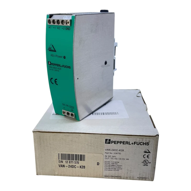 Pepperl+Fuchs VAN-24DC-K28 Stromversorgung 238750 für den industriellen Einsatz