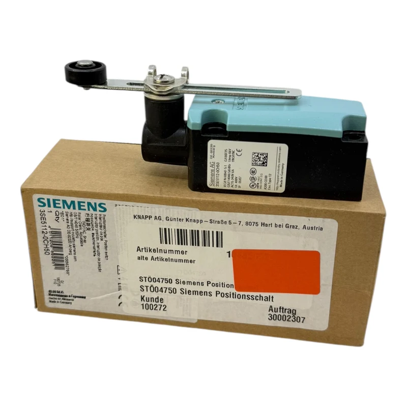 Siemens 6SE5112-0CH50 Positionsschalter für den industriellen Einsatz Schalter