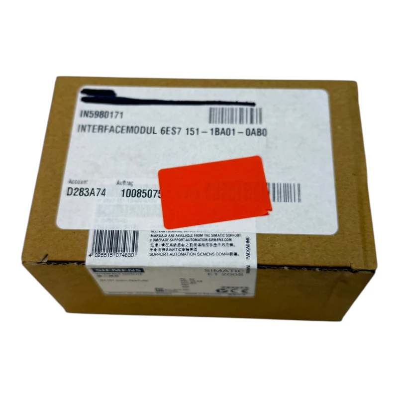 Siemens 6ES7151-1BA01-0AB0 Interface Modul für den industriellen Einsatz Modul