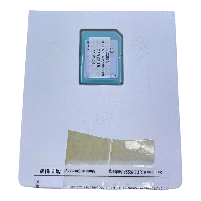 Siemens 6ES7953-8LP31-0AA0 Micro-Speicherkarte 8MB für den industriellen Einsatz