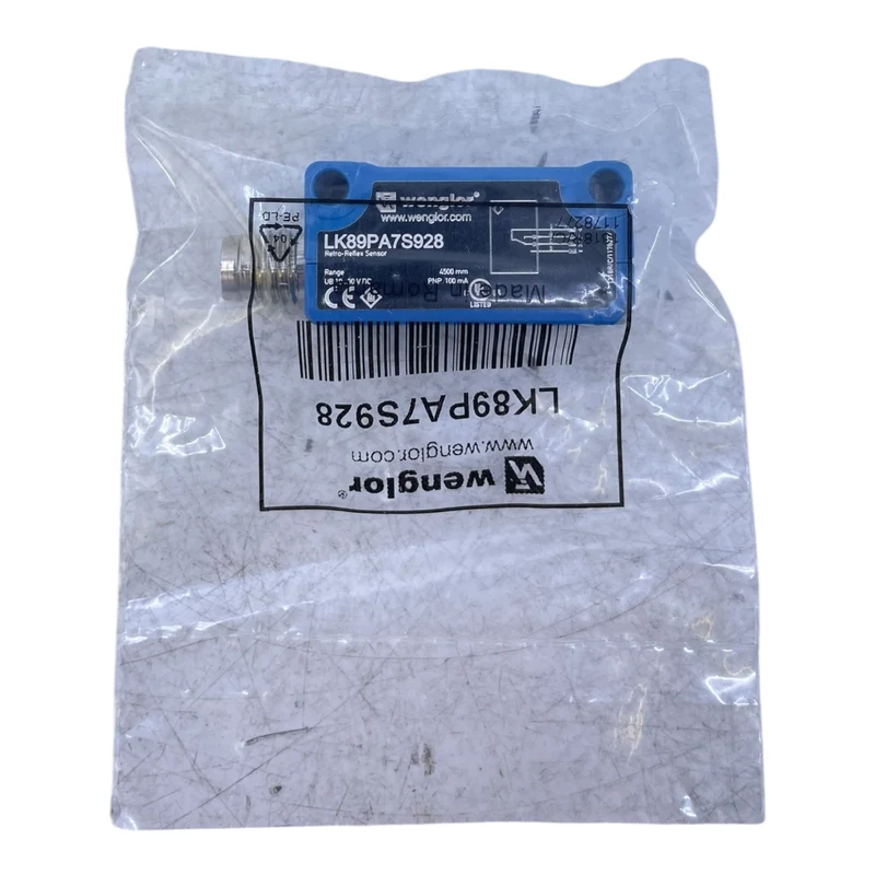 Wenglor LK89PA7S928 Retro-Reflex Sensor für den industriellen Einsatz - Sensor