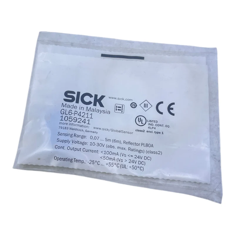 Sick GL6-P4211 Kubisch Optischer Sensor 1059241 - für den industriellen Einsatz