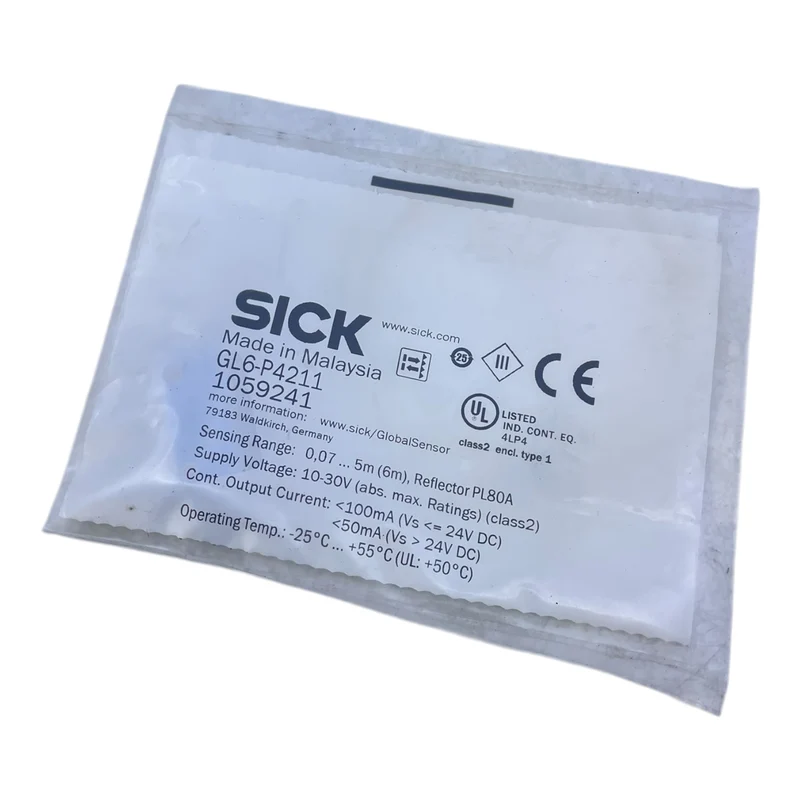 Sick GL6-P4211 Kubisch Optischer Sensor 1059241 - für den industriellen Einsatz