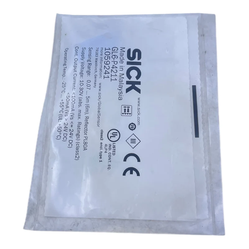 Sick GL6-P4211 Kubisch Optischer Sensor 1059241 - für den industriellen Einsatz