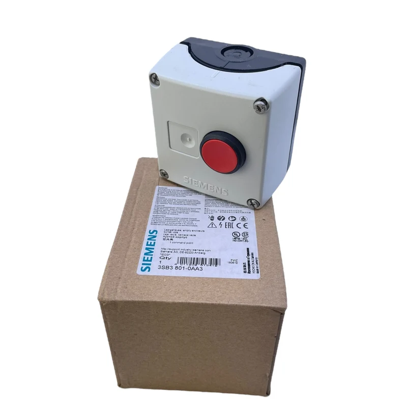Siemens 3SB3801-0AA3 Leergehäuse für den industriellen Einsatz - Leergehäuse