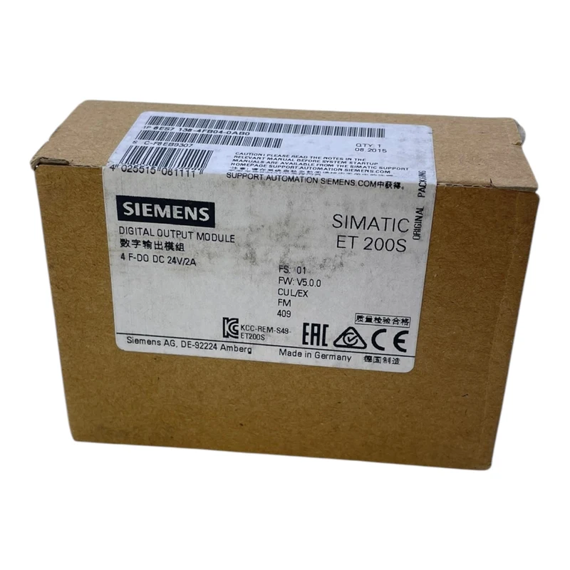 Siemens 6ES7138-4FB04-0AB0 SPS-Erweiterungsmodul SIMATIC ET200S industr. Einsatz
