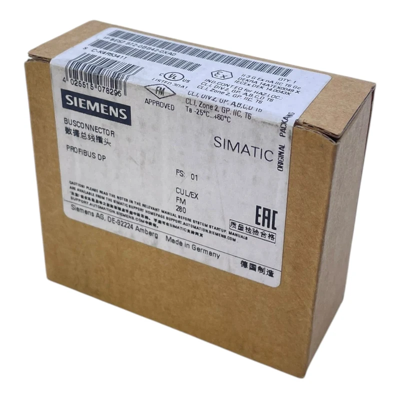 Siemens 6ES7972-0BB42-0XA0 SPS-Stecker für den industriellen Einsatz SPS-Stecker