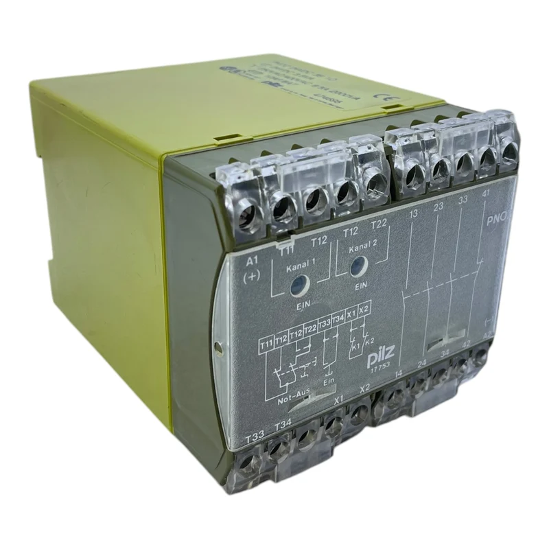 Pilz PNOZX 13S/1Ö Sicherheitsrelais 774300 für den industriellen Einsatz Relais