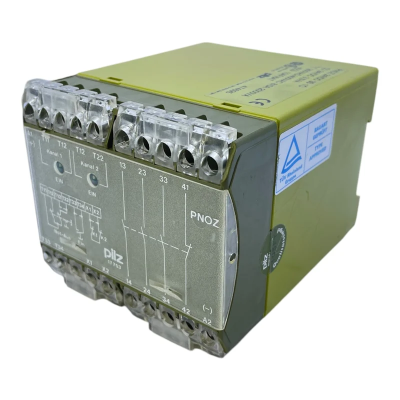 Pilz PNOZX 13S/1Ö Sicherheitsrelais 774300 für den industriellen Einsatz Relais